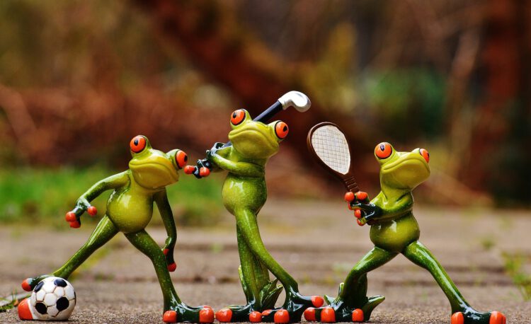 frogs, athletes, soccer-1212209.jpg